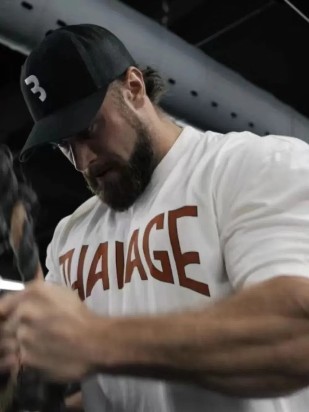 Men's Plus Size Round Neck Half Sleeve T-Shirt sold by Gigi Laurent product image thumbnail 3