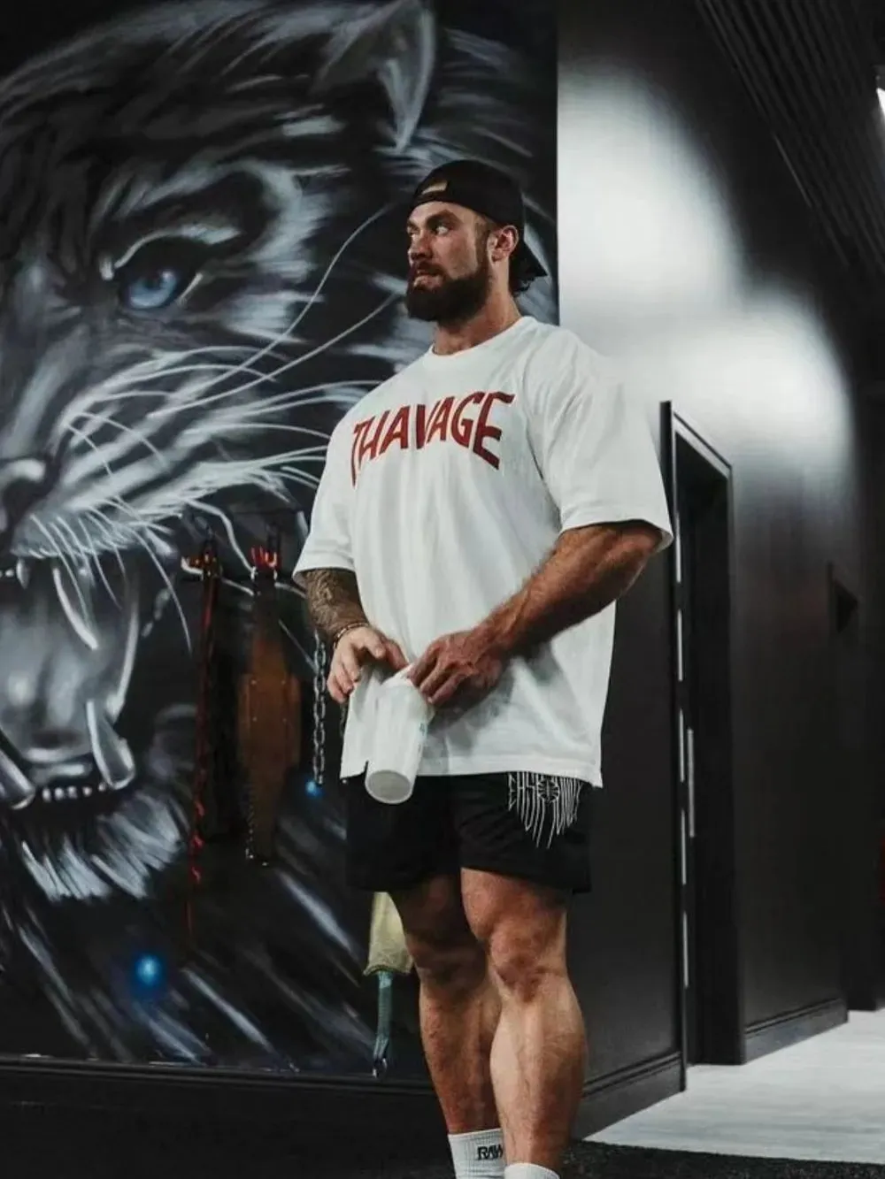 Men's Plus Size Round Neck Half Sleeve T-Shirt sold by Gigi Laurent product image thumbnail 4