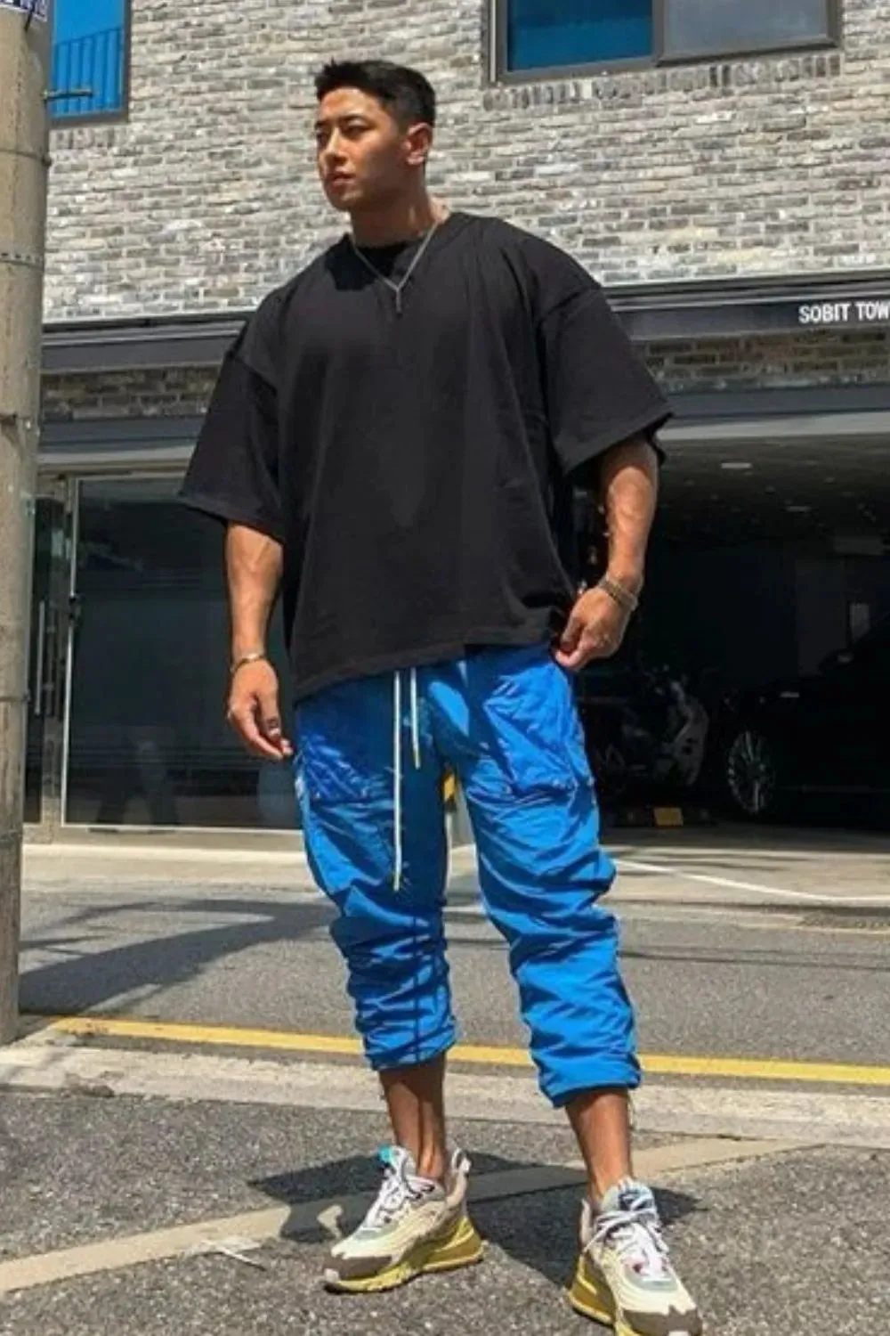 Men's Plus Size Round Neck Half Sleeve T-Shirt sold by Gigi Laurent product image thumbnail 4