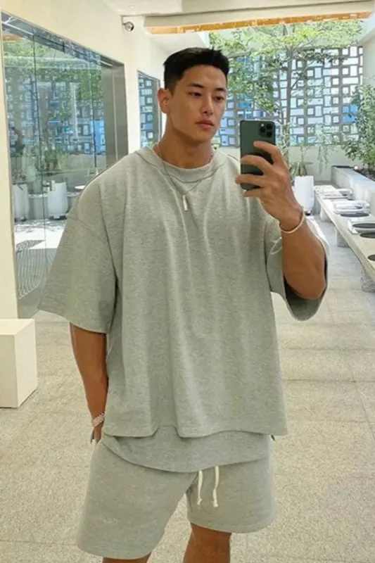 Men's Plus Size Round Neck Half Sleeve T-Shirt sold by Gigi Laurent