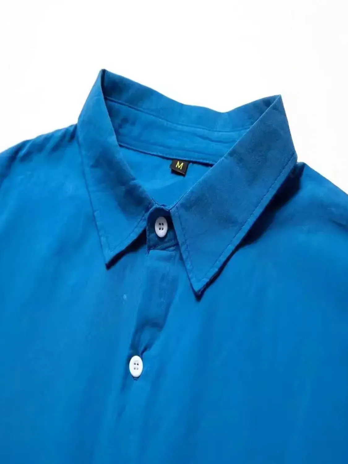 Men's Full Size Button Up Long Sleeve Shirt Plus Size sold by Gigi Laurent product image thumbnail 3