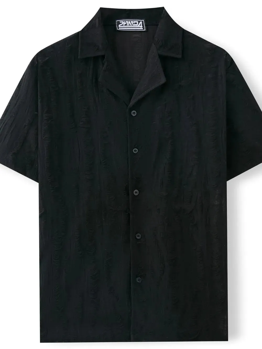 Men's Plus Size Collared Neck Short Sleeve Shirt sold by Gigi Laurent product image thumbnail 5