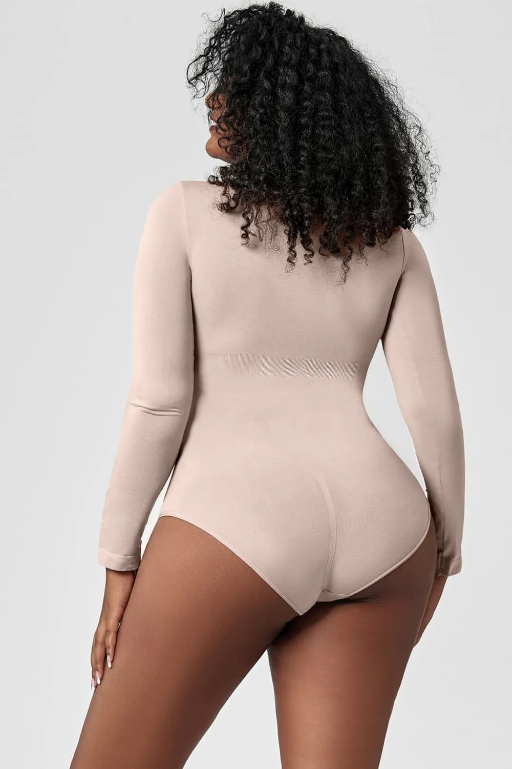 Long Sleeve Shaping Bodysuit sold by Gigi Laurent product image thumbnail 2