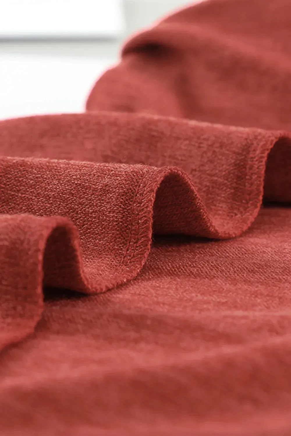 Round Neck Top and Drawstring Plaid Pants Lounge Set sold by Gigi Laurent product image thumbnail 5