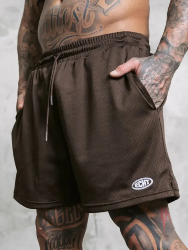 Men's Plus Size Drawstring Breathable Active Shorts sold by Gigi Laurent