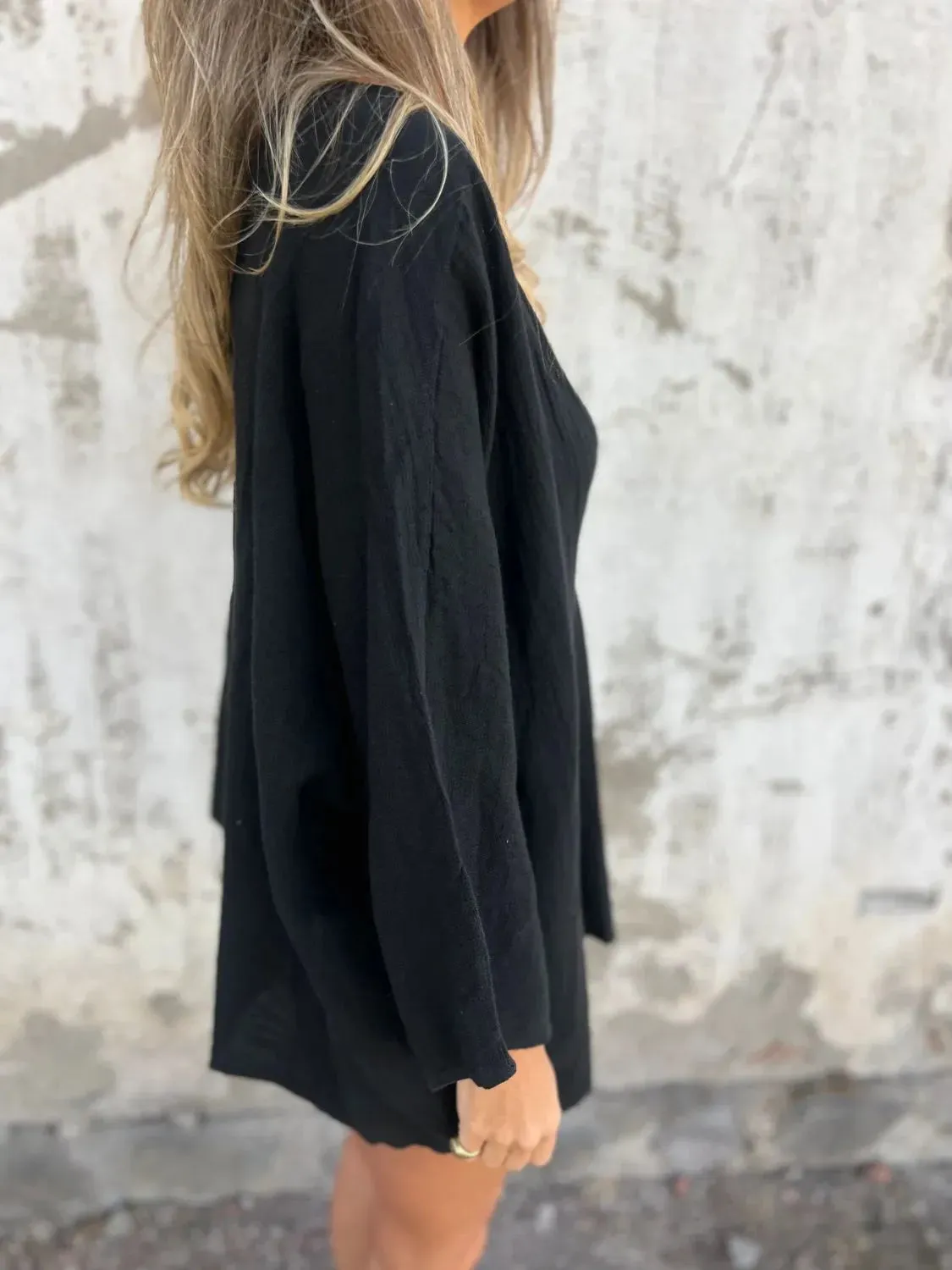 Full Size One Button Long Sleeve Shirt Plus Size sold by Gigi Laurent product image thumbnail 4