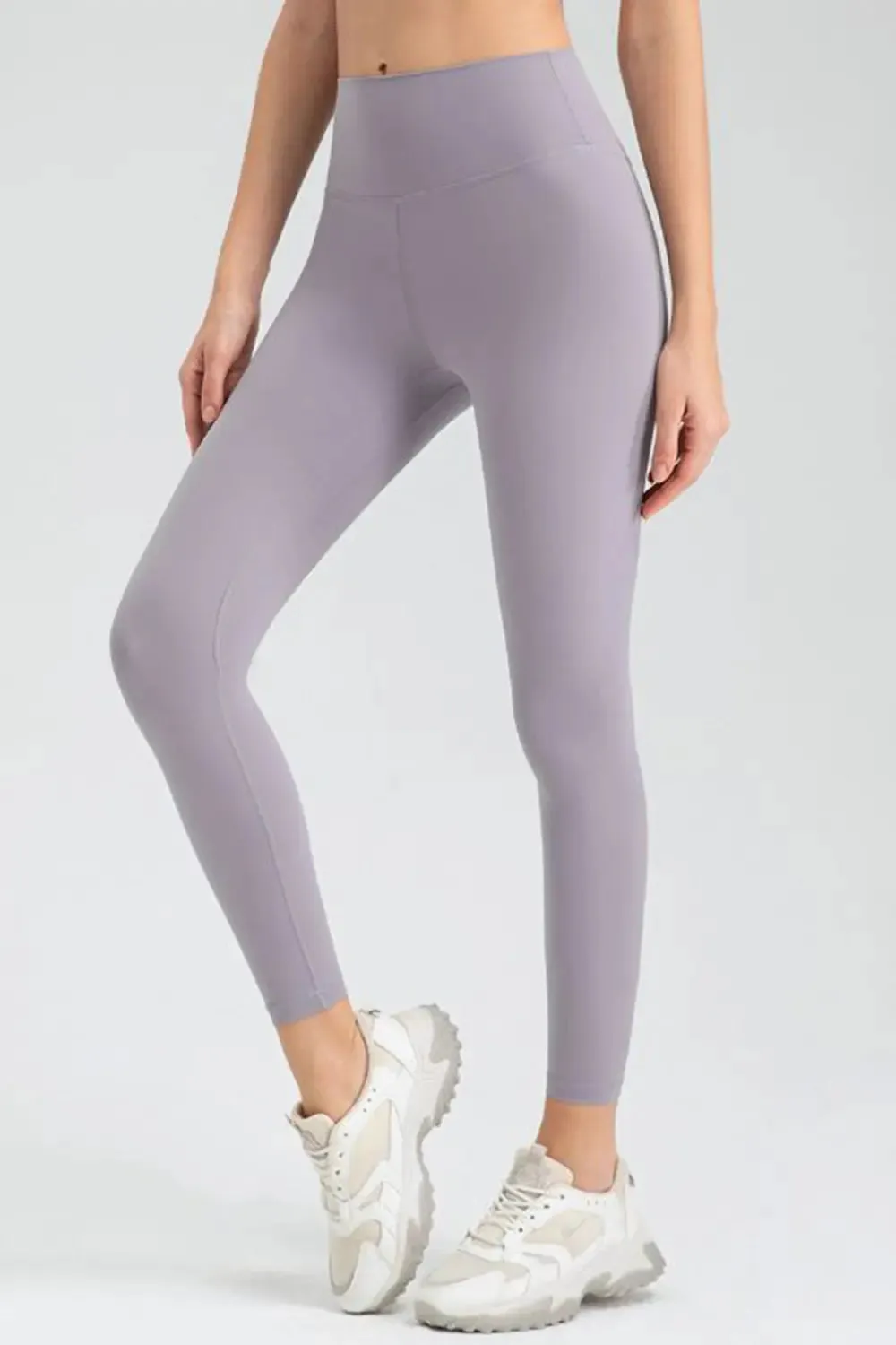 Wide Waistband Slim Fit Active Leggings sold by Gigi Laurent product image thumbnail 4