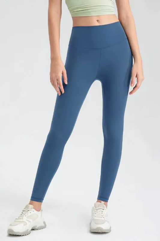 Wide Waistband Slim Fit Active Leggings sold by Gigi Laurent