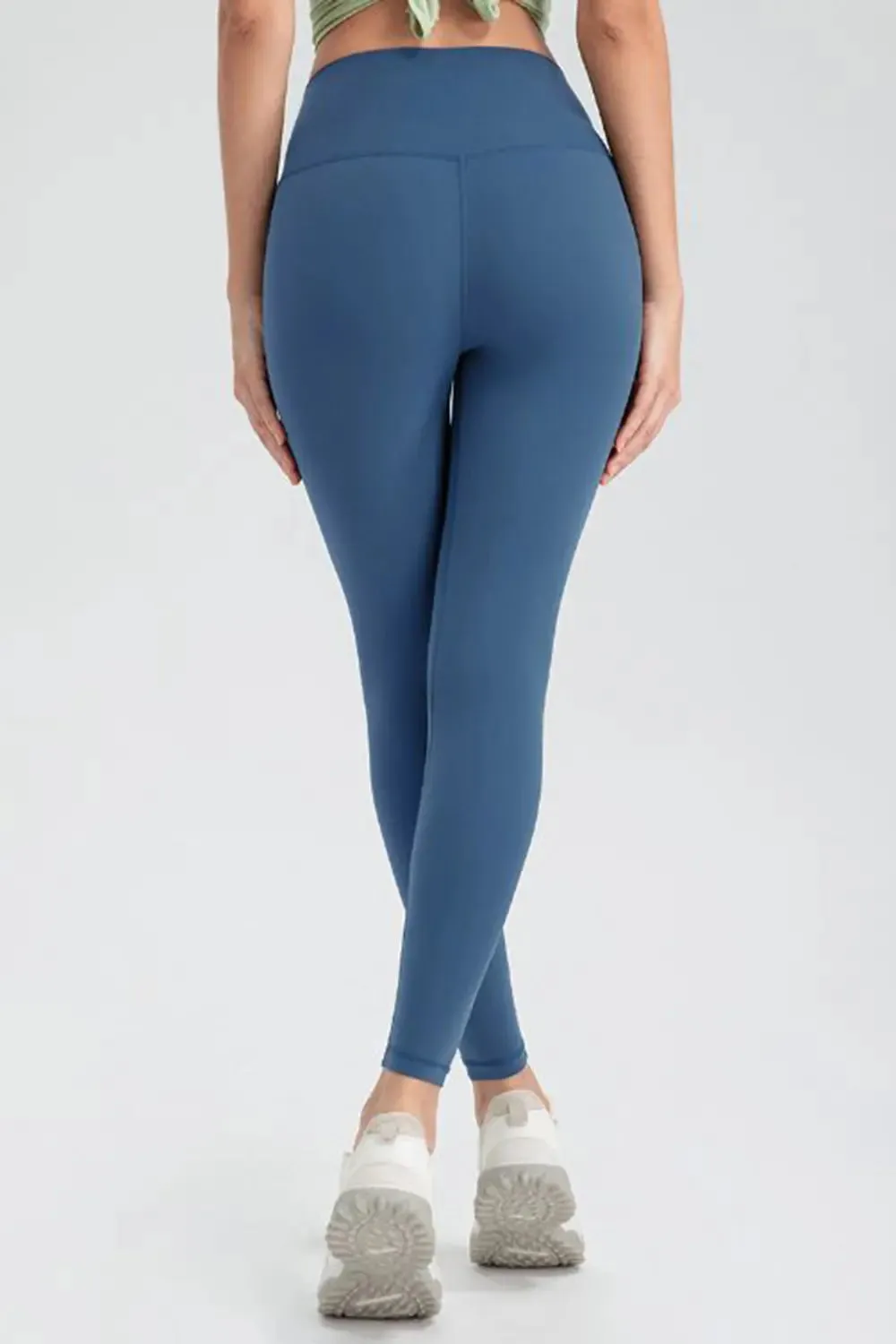 Wide Waistband Slim Fit Active Leggings sold by Gigi Laurent product image thumbnail 2