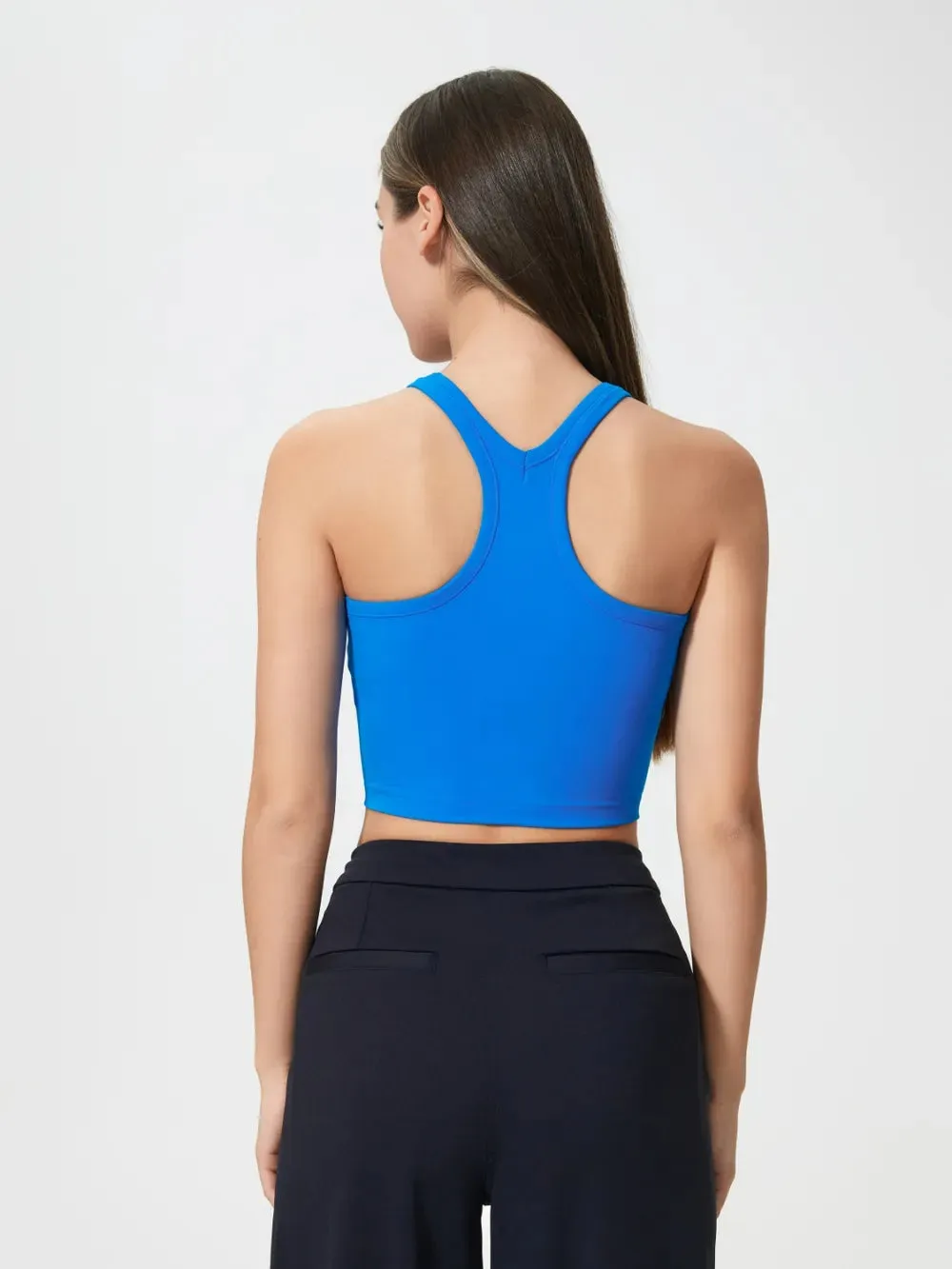 Millennia Scoop Neck Active Tank with Detachable Chest Pads sold by Gigi Laurent product image thumbnail 3
