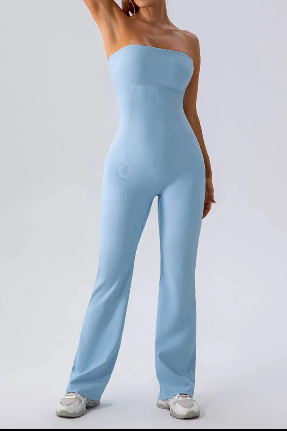 Sleeveless Straight Active Jumpsuit sold by Gigi Laurent product image thumbnail 3