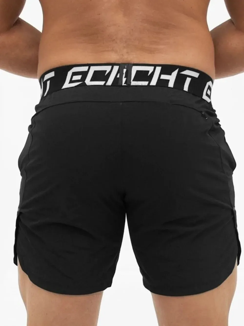Men's Letter Elastic Waist Active Shorts sold by Gigi Laurent product image thumbnail 4