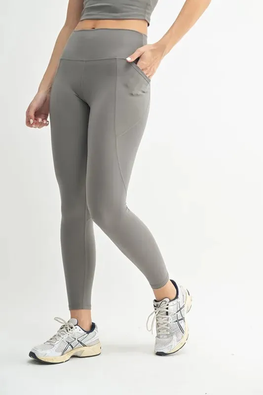 MONO B Venice Cloud Light Sculpt High-Waisted Leggings sold by Gigi Laurent product image thumbnail 2