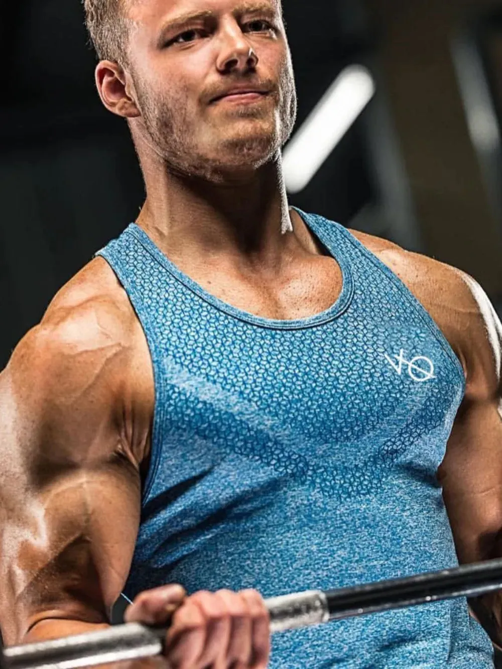 Men's Plus Size Round Neck Active Tank sold by Gigi Laurent