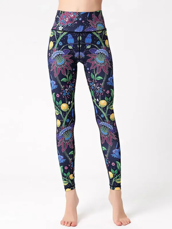 Printed High Waist Active Leggings sold by Gigi Laurent