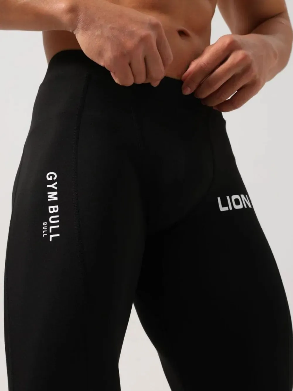 Men's High Waist Active Leggings sold by Gigi Laurent product image thumbnail 4