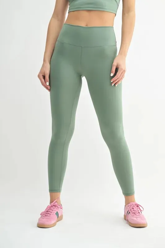 MONO B Venice Cloud Light Contour High-Waisted Leggings sold by Gigi Laurent