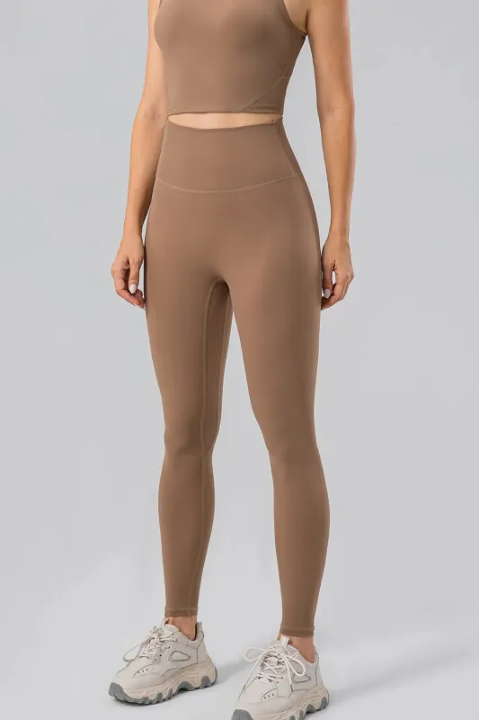 High Waist Wide Waistband Active Leggings sold by Gigi Laurent