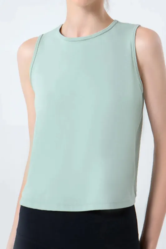 Round Neck Active Tank sold by Gigi Laurent