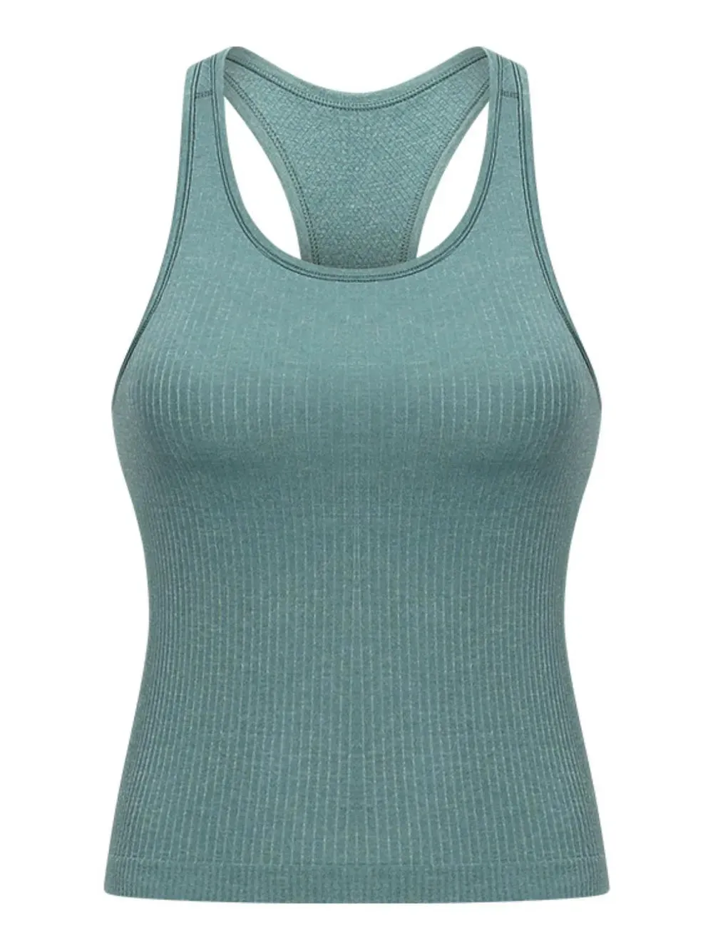 Millennia Round Neck Racerback Active Tank sold by Gigi Laurent product image thumbnail 5
