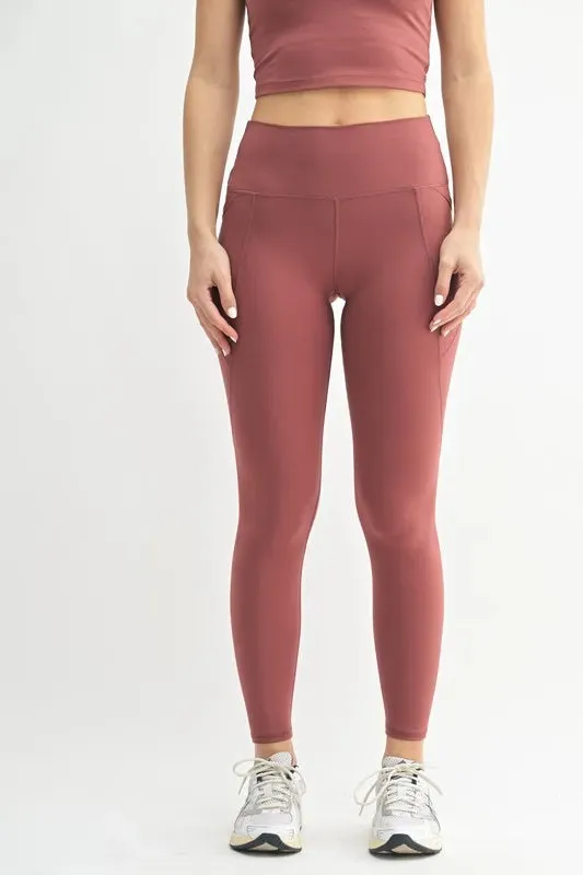 MONO B Venice Cloud Light Sculpt High-Waisted Leggings sold by Gigi Laurent