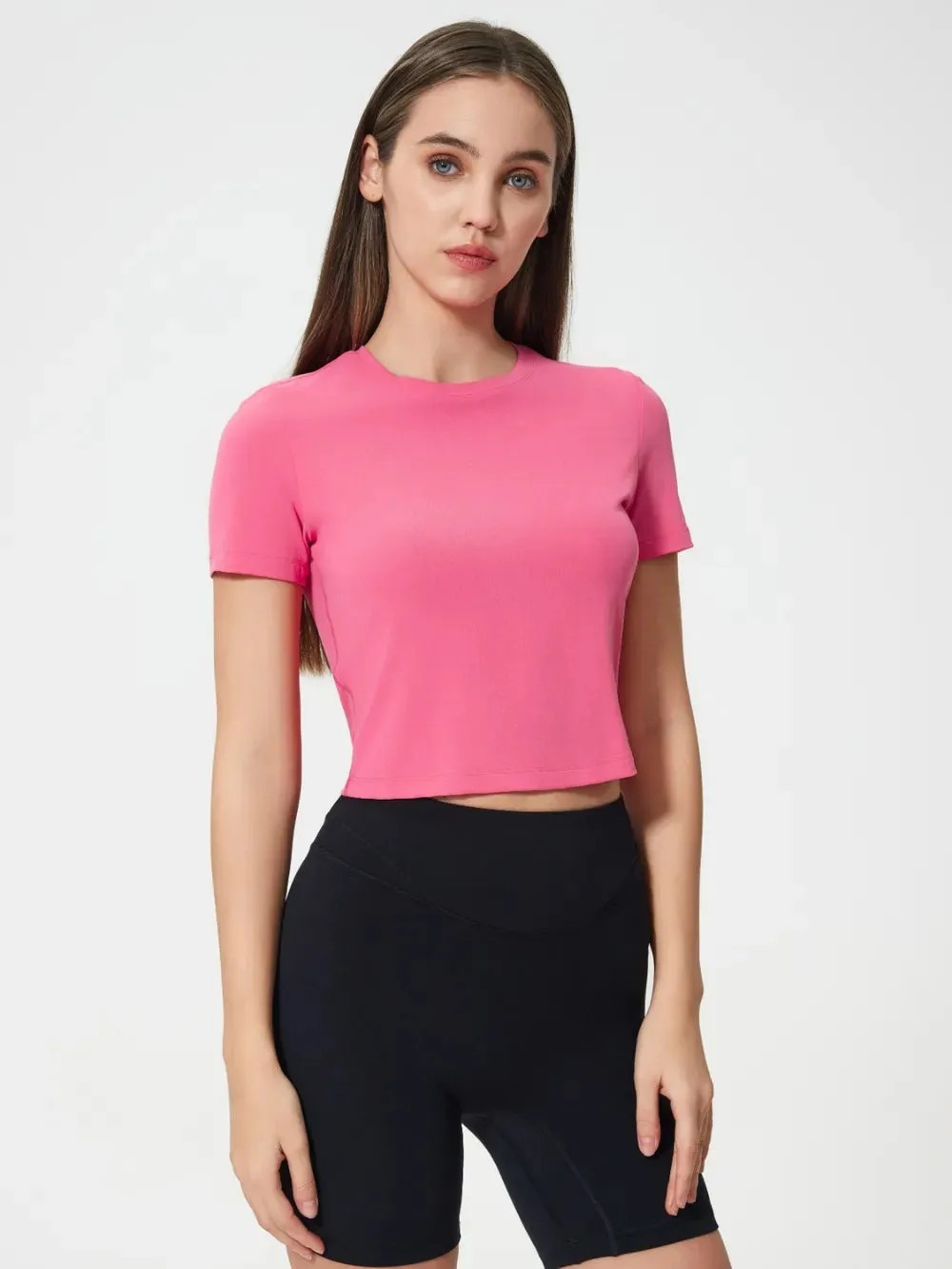 Millennia Round Neck Short Sleeve Active T-Shirt sold by Gigi Laurent product image thumbnail 2