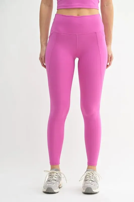 MONO B Venice Cloud Light Sculpt High-Waisted Leggings sold by Gigi Laurent