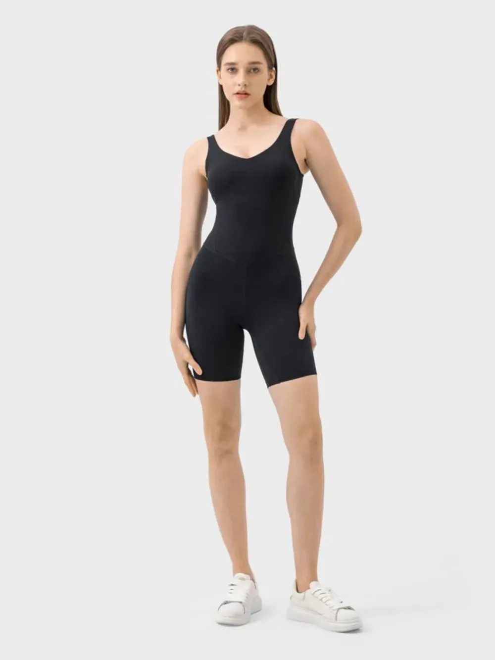 Millennia Wide Strap Active Romper sold by Gigi Laurent product image thumbnail 4