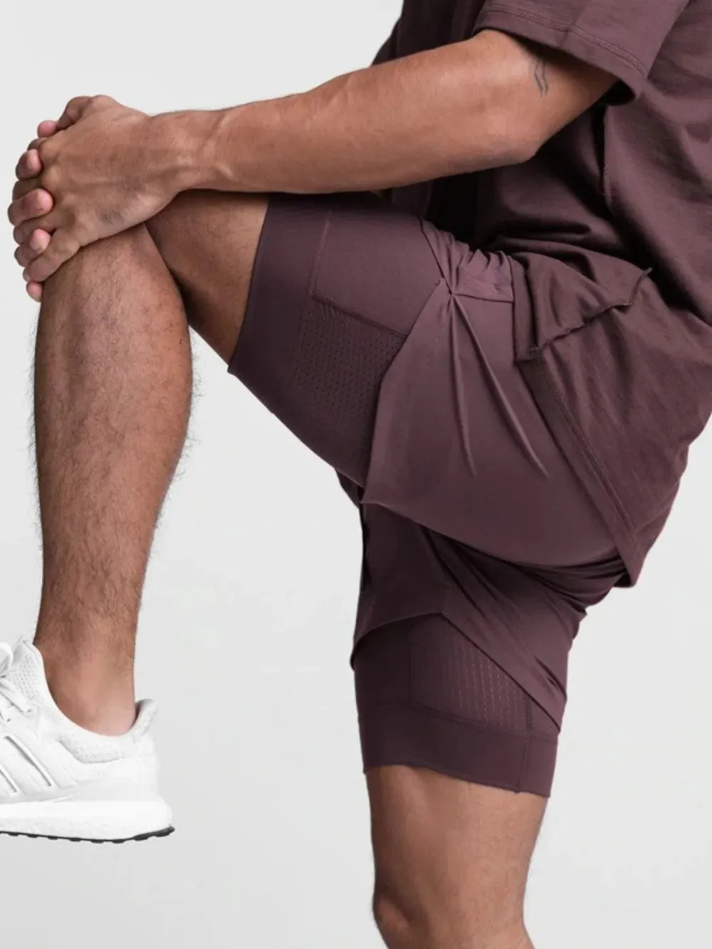 Men's Drawstring Active Shorts sold by Gigi Laurent product image thumbnail 2
