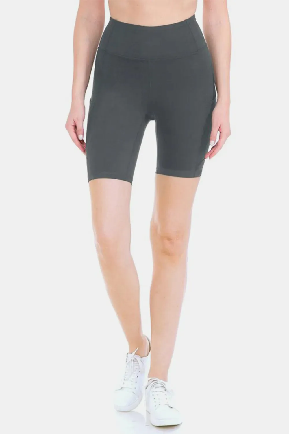 Leggings Depot Full Size High Waist Active Shorts sold by Gigi Laurent product image thumbnail 2