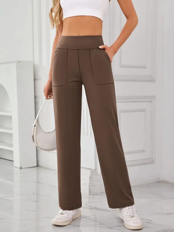 Lovelet High Waist Active Pants with Pockets sold by Gigi Laurent
