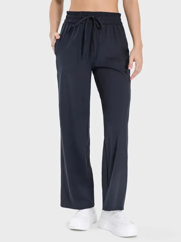 Millennia Drawstring Pocketed Active Pants sold by Gigi Laurent