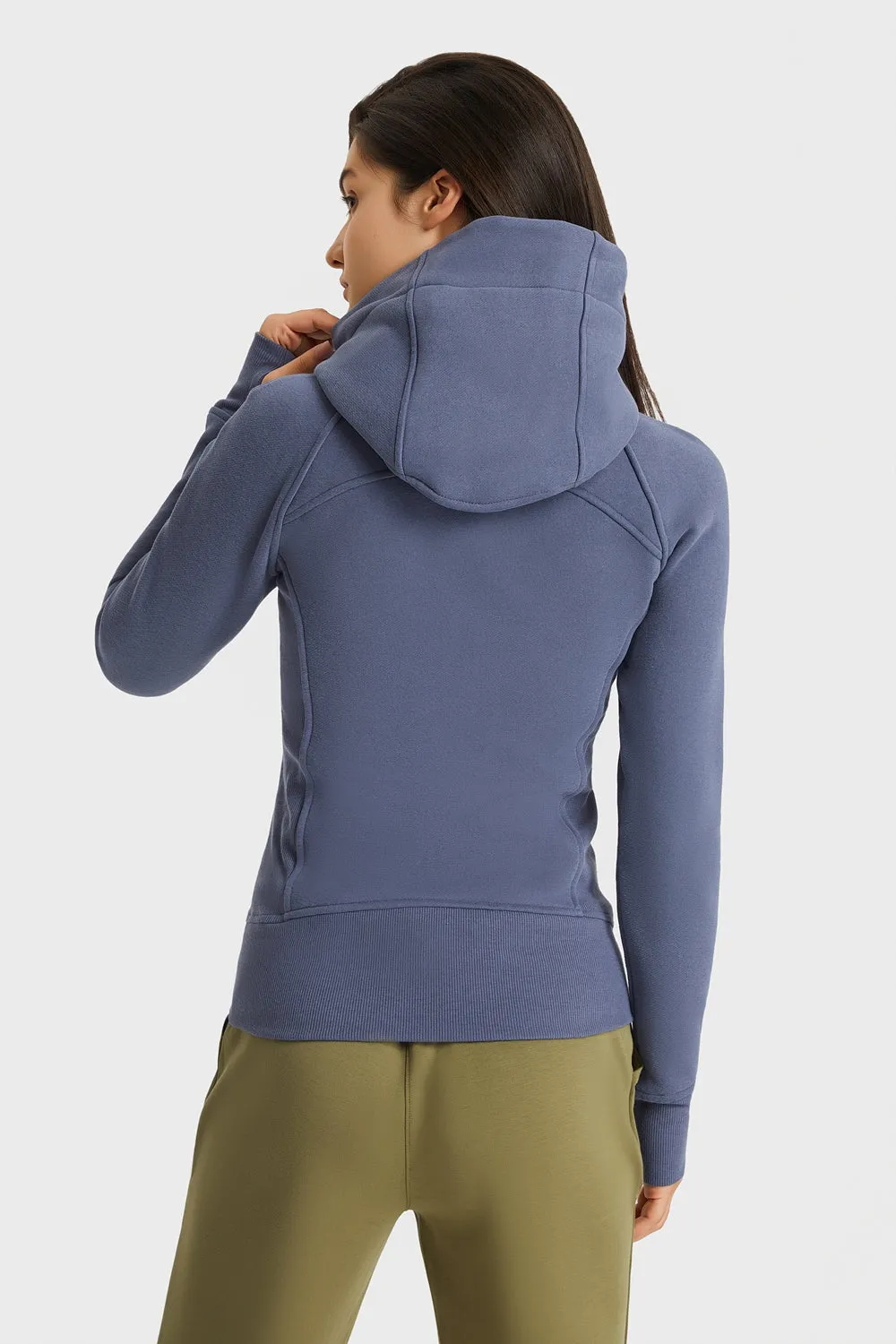 Millennia Zip Up Seam Detail Hooded Sports Jacket sold by Gigi Laurent product image thumbnail 5
