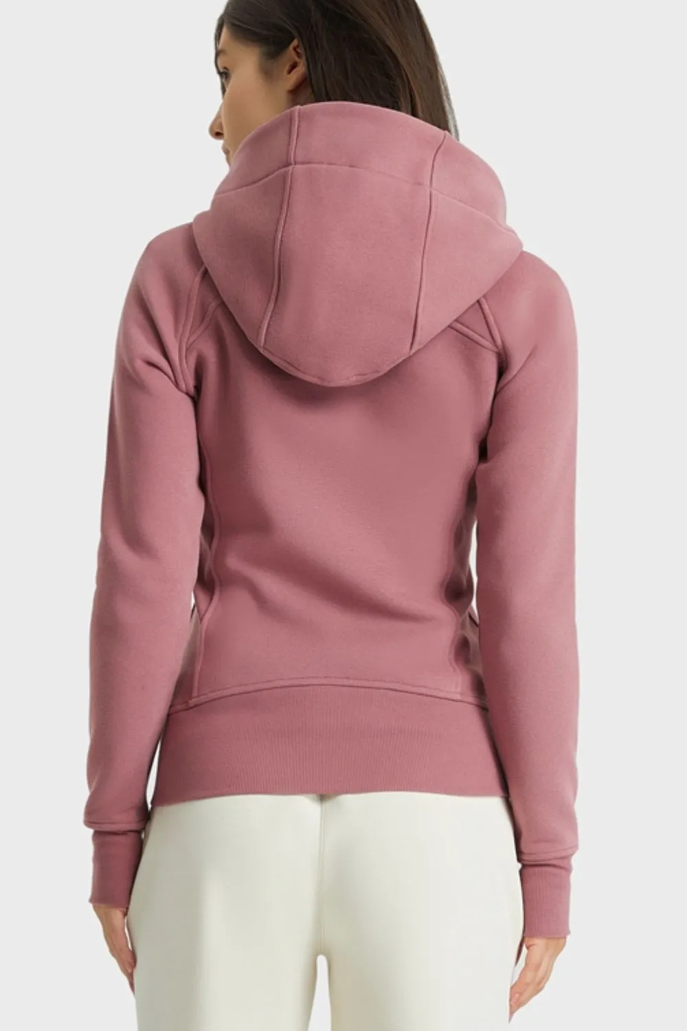 Millennia Zip Up Seam Detail Hooded Sports Jacket sold by Gigi Laurent product image thumbnail 2