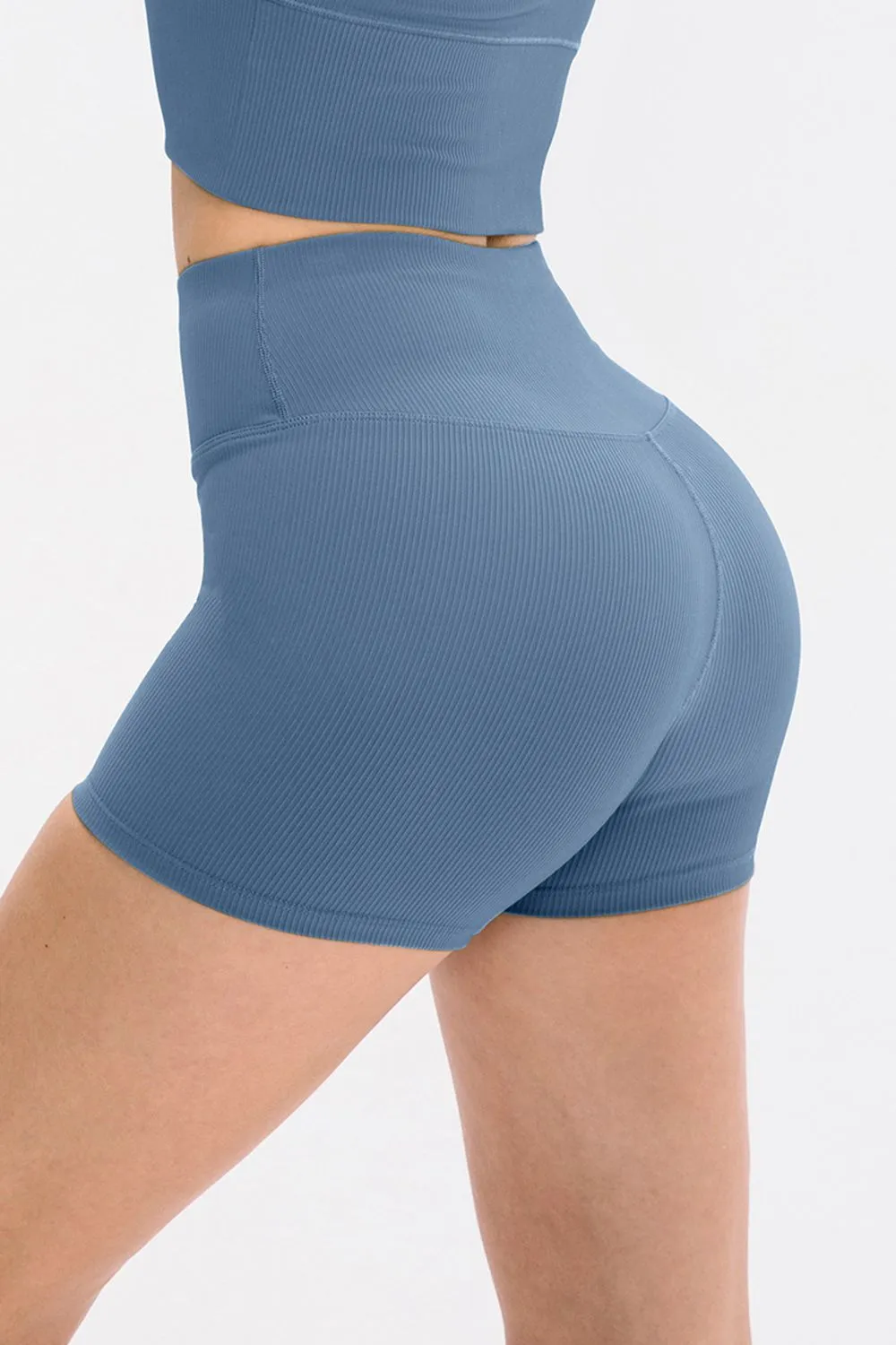 Slim Fit Wide Waistband Sports Shorts sold by Gigi Laurent
