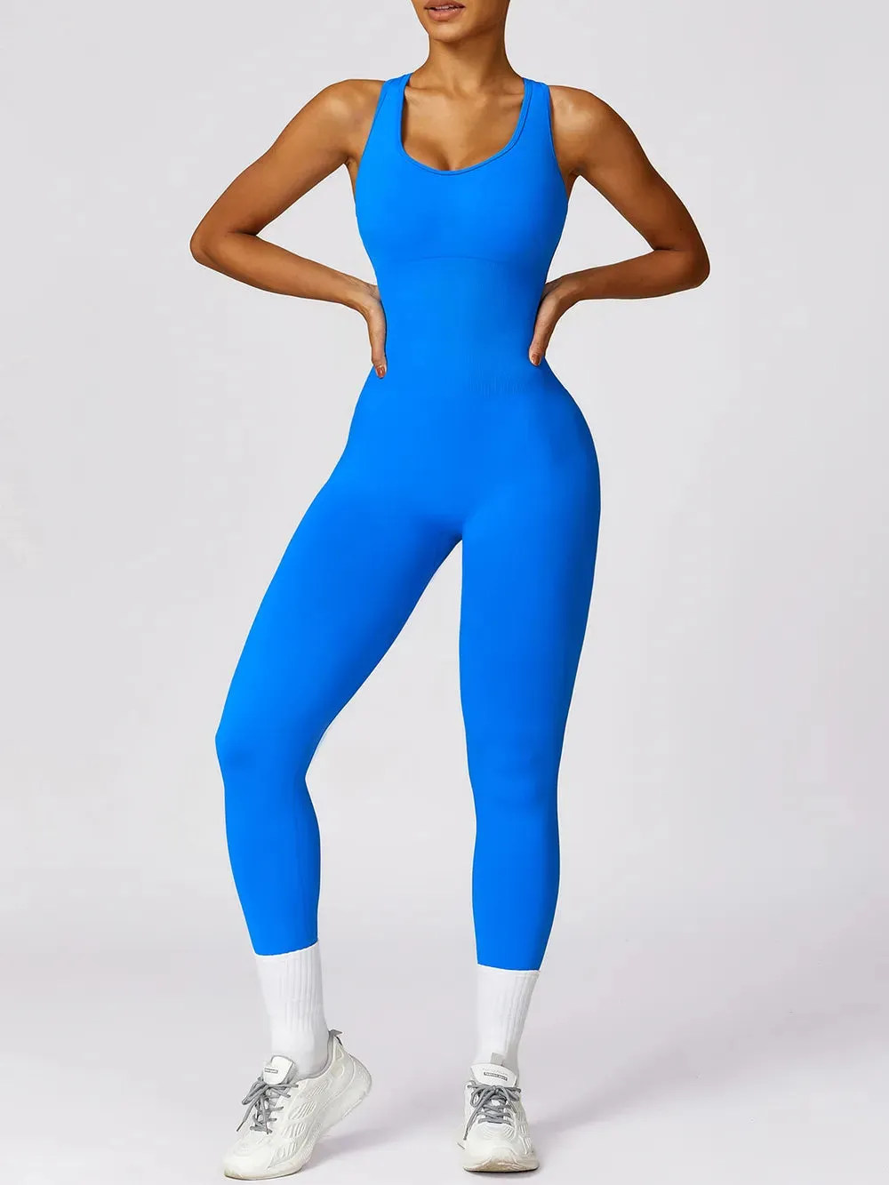Cutout Racerback Active Jumpsuit sold by Gigi Laurent product image thumbnail 2