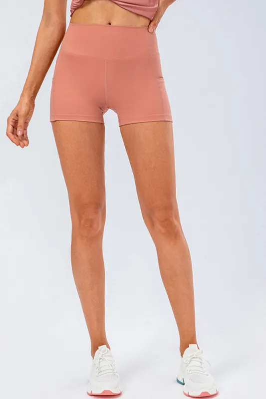 Slim Fit Wide Waistband Sports Shorts sold by Gigi Laurent
