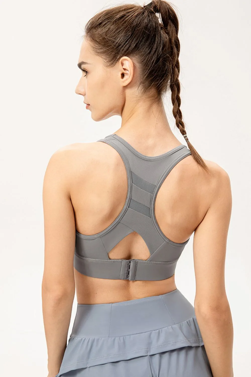 Scoop Neck Long Sports Bra sold by Gigi Laurent product image thumbnail 2