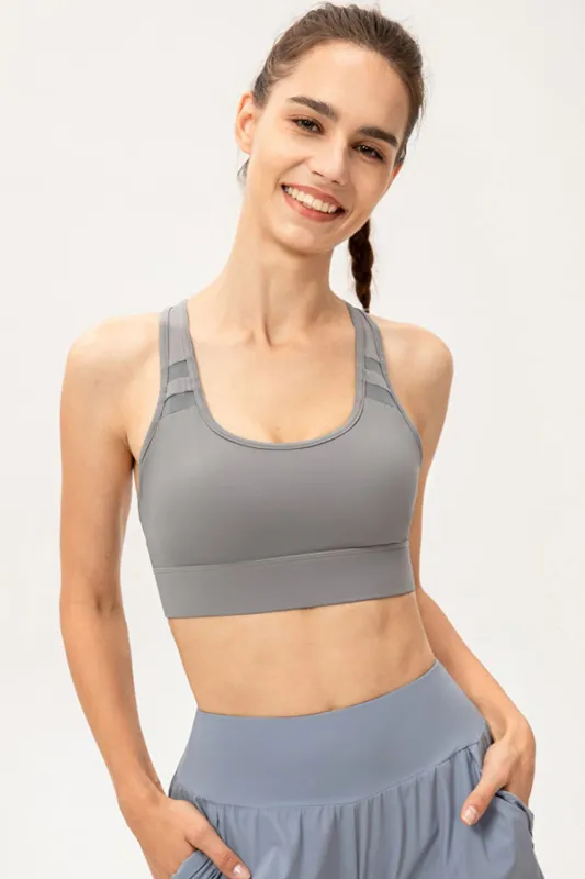 Scoop Neck Long Sports Bra sold by Gigi Laurent