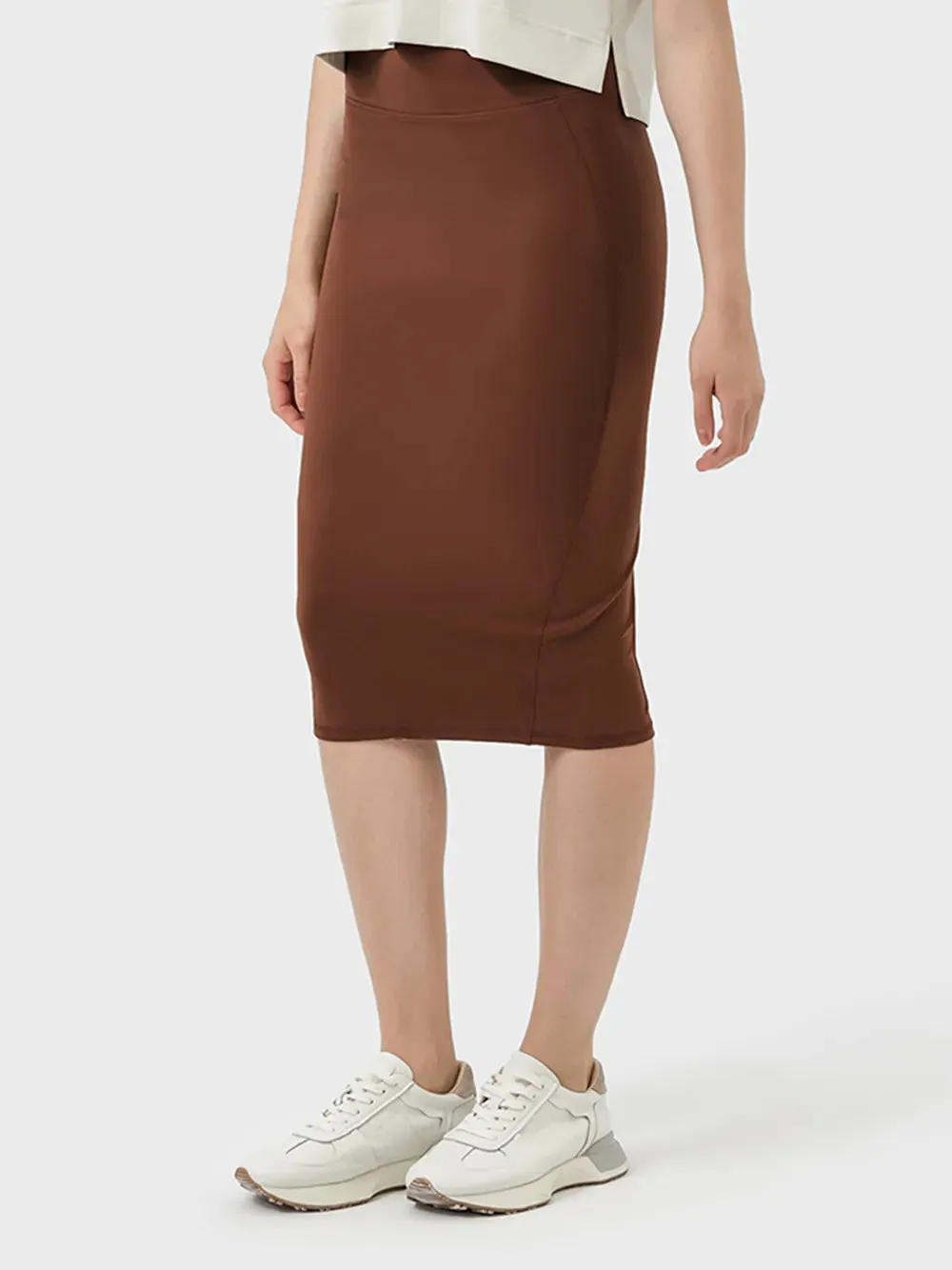 Millennia Slit Wrap Active Skirt sold by Gigi Laurent
