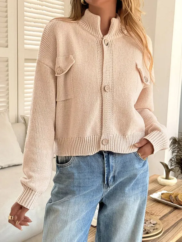 Button-Down Knit Cardigan sold by Gigi Laurent