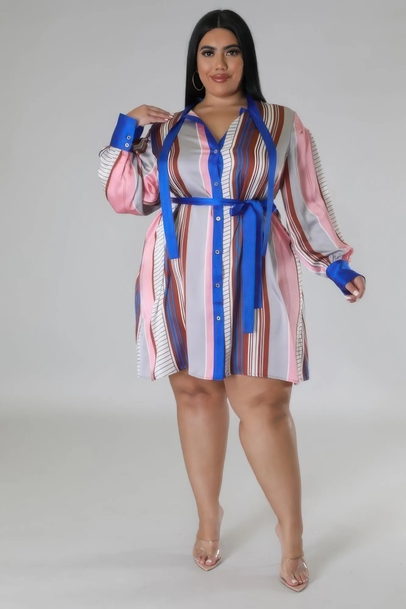 Long Sleeves Non-stretch Dress sold by Gigi Laurent product image thumbnail 2