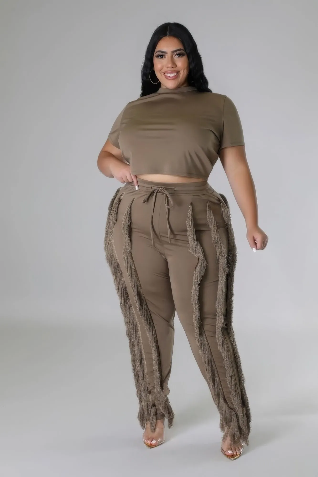 Crop Top Two-piece Set sold by Gigi Laurent