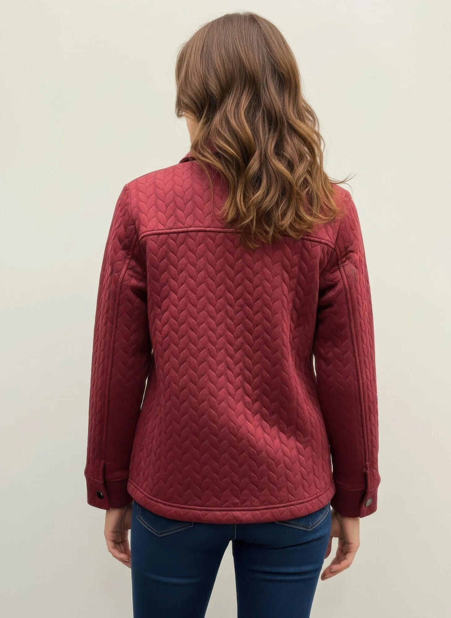 Onque Casual Textured Jacket sold by Gigi Laurent product image thumbnail 3