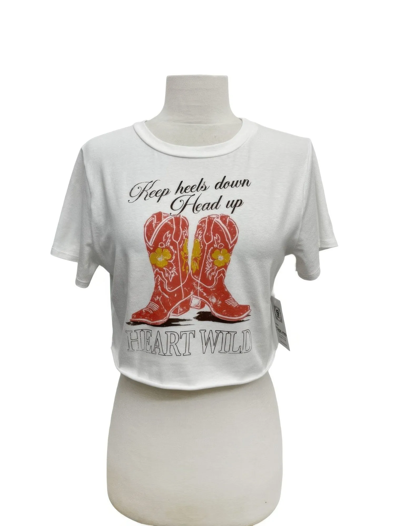 Wild Heart Cowgirl Graphic Tee sold by Gigi Laurent product image thumbnail 2