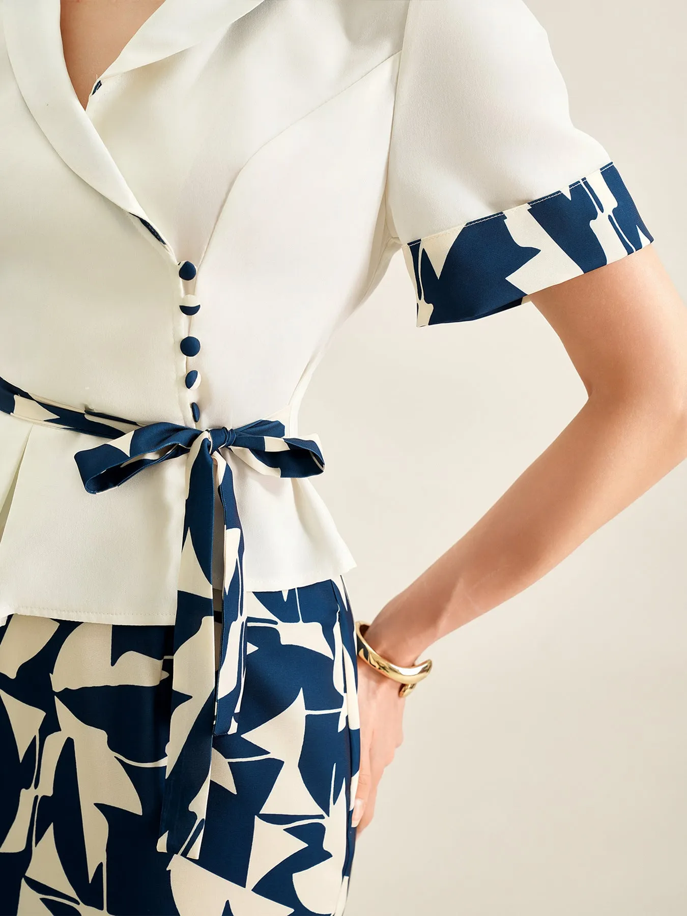 Short Sleeve Top and Skirt Set sold by Gigi Laurent product image thumbnail 2