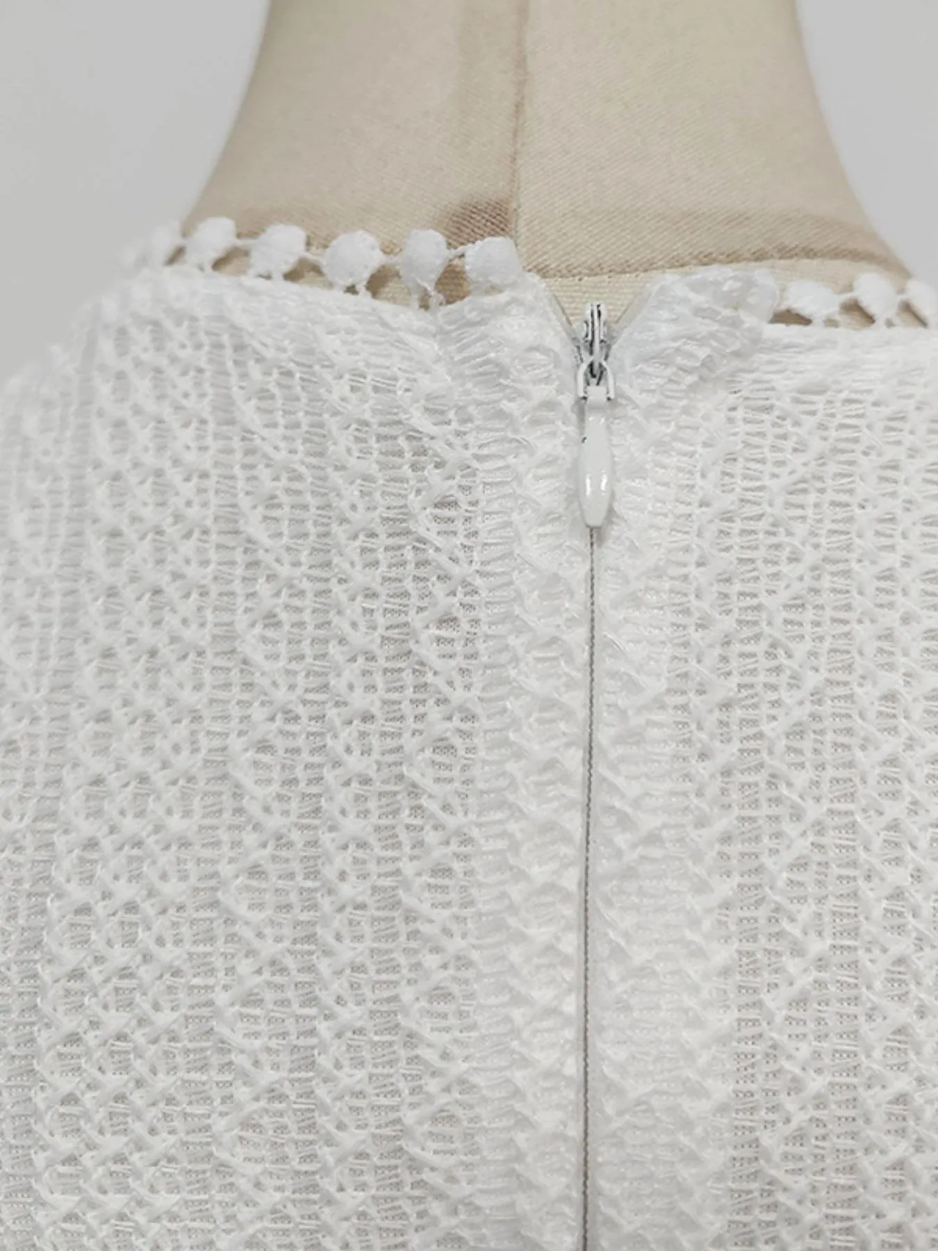 Lace Round Neck Sleeveless Maxi Dress sold by Gigi Laurent product image thumbnail 3