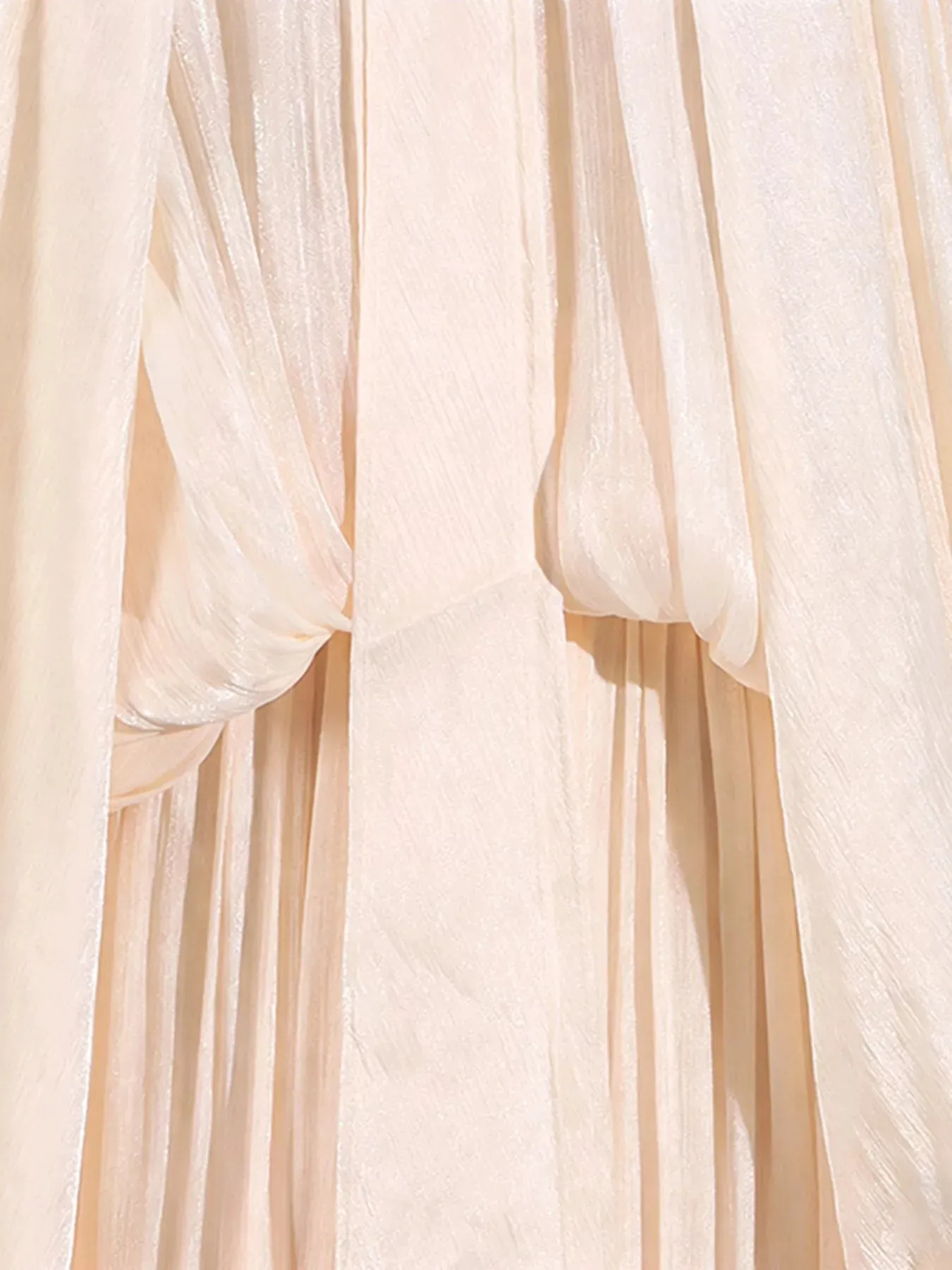 Tie Front Balloon Sleeve Midi Dress sold by Gigi Laurent product image thumbnail 3