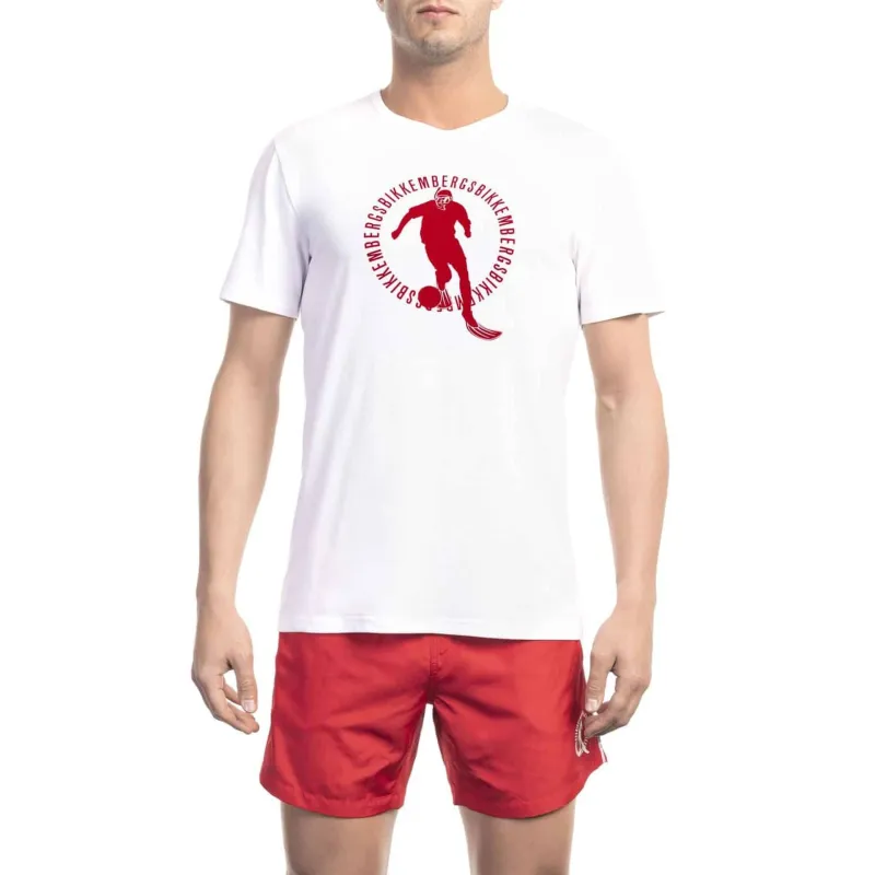 Bikkembergs Beachwear T-shirt made by Gigi Laurent