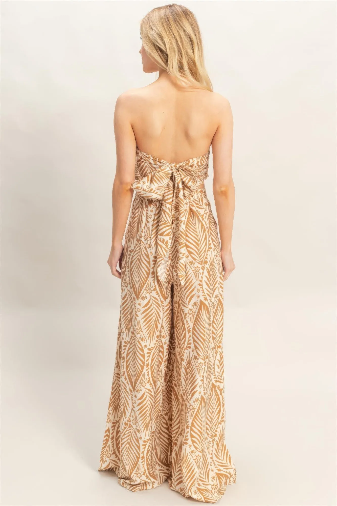 Strapless Top & Pant Print Set sold by Gigi Laurent product image thumbnail 5